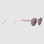 Oval frame sunglasses - Image 2